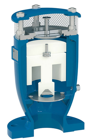 Fox-AS Anti-Slam air valve with mesh cover