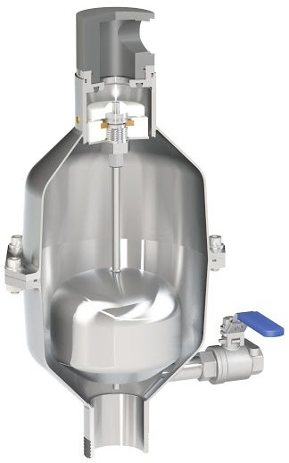 SCS-C Raw water combination air valve for industry and aggressive environments