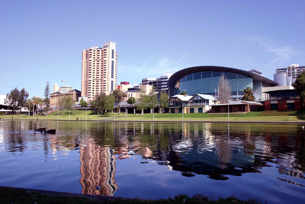 Adelaide over the water