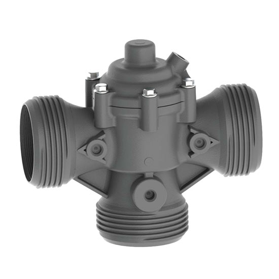 Irrigation 105-T Series plastic Hydraulic Two directional valve