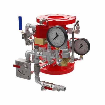 FP 400E-3DC Electric Pressure Control On- Off Deluge valve