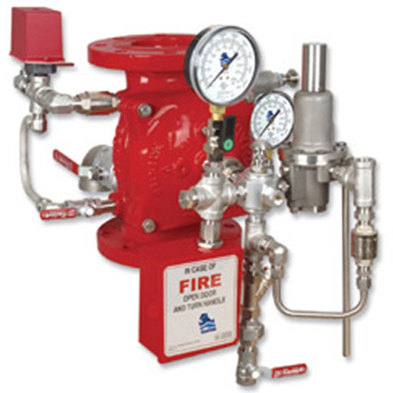 FP 400E-5M  Hydraulically Controlled Anti-Columning Deluge valve