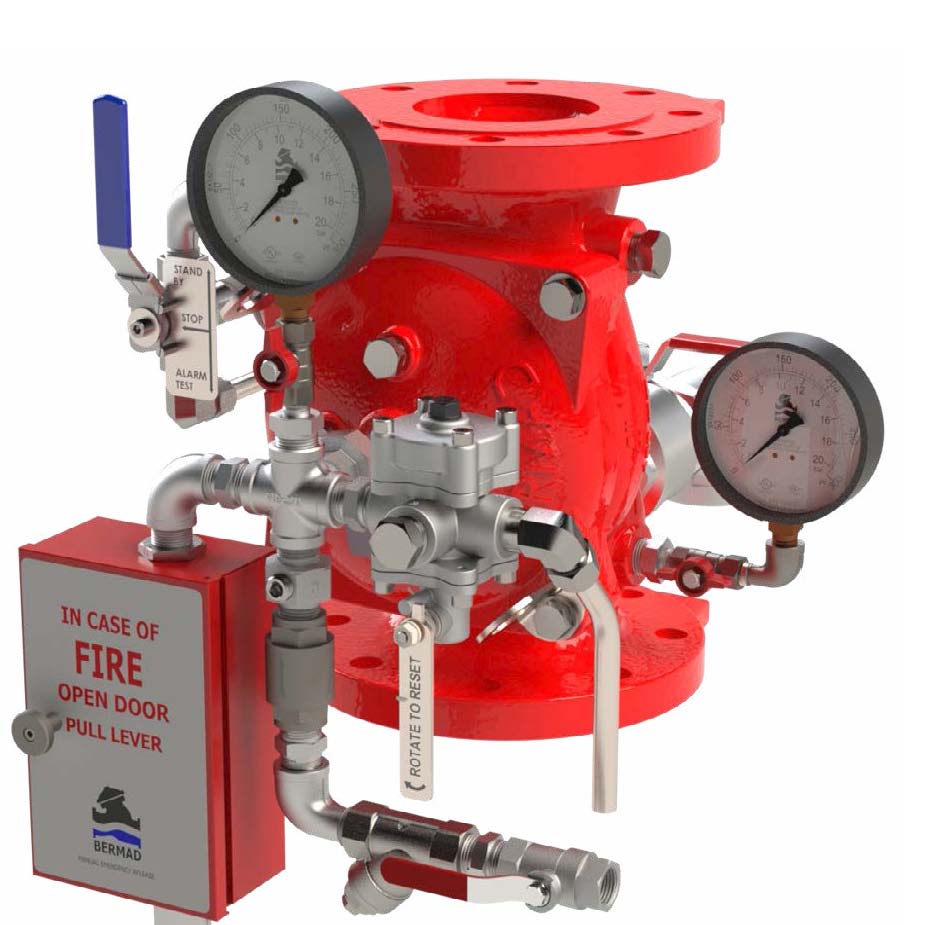 FP 400E-4M  Pneumatically Controlled Deluge Valve