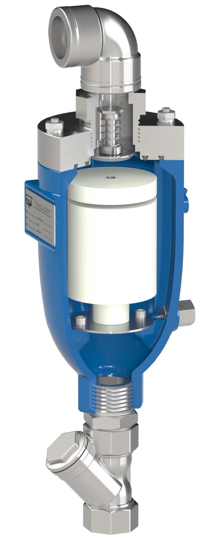 Fox-AS-HR air valve for fire & building services Fox-AS-HR air valve for fire & building services
