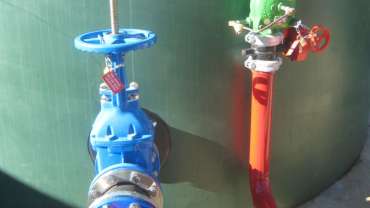 A tank fill valve