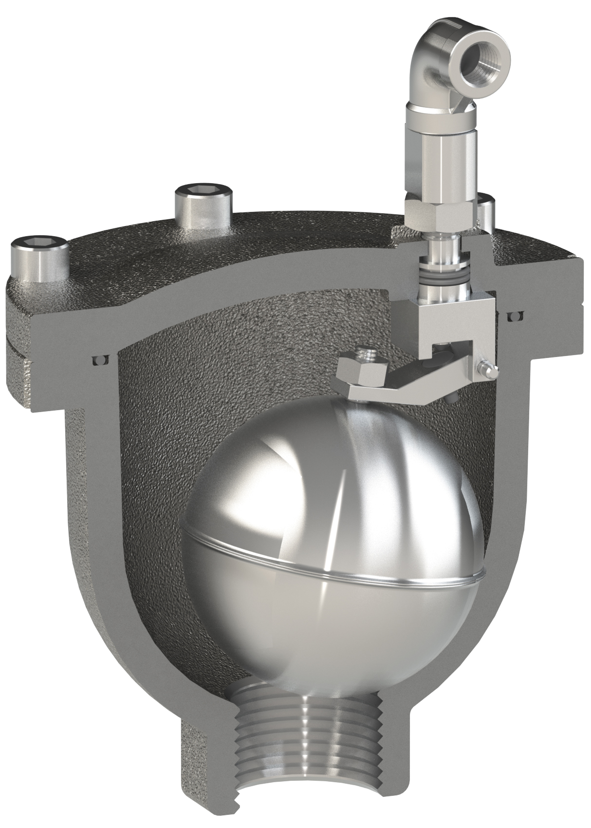 Ventolo-ST-HR Hot water air release valve for buildings Ventolo-ST-HR Hot water air release valve for buildings