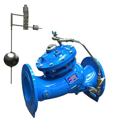 WW-750-67 Sigma EN ES Level control valve with modulating vertical float AS5081, WaterMark