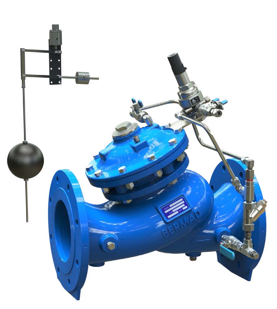 WW-753-67  Sigma EN ES Level Control & Sustaining Valve with vertical modulating float AS5081, WaterMark