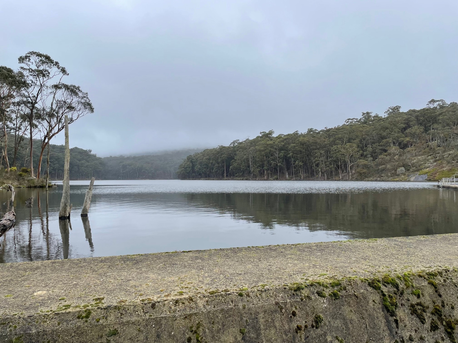 Mount Cole Reservoir located in Western Victoria, Australia.