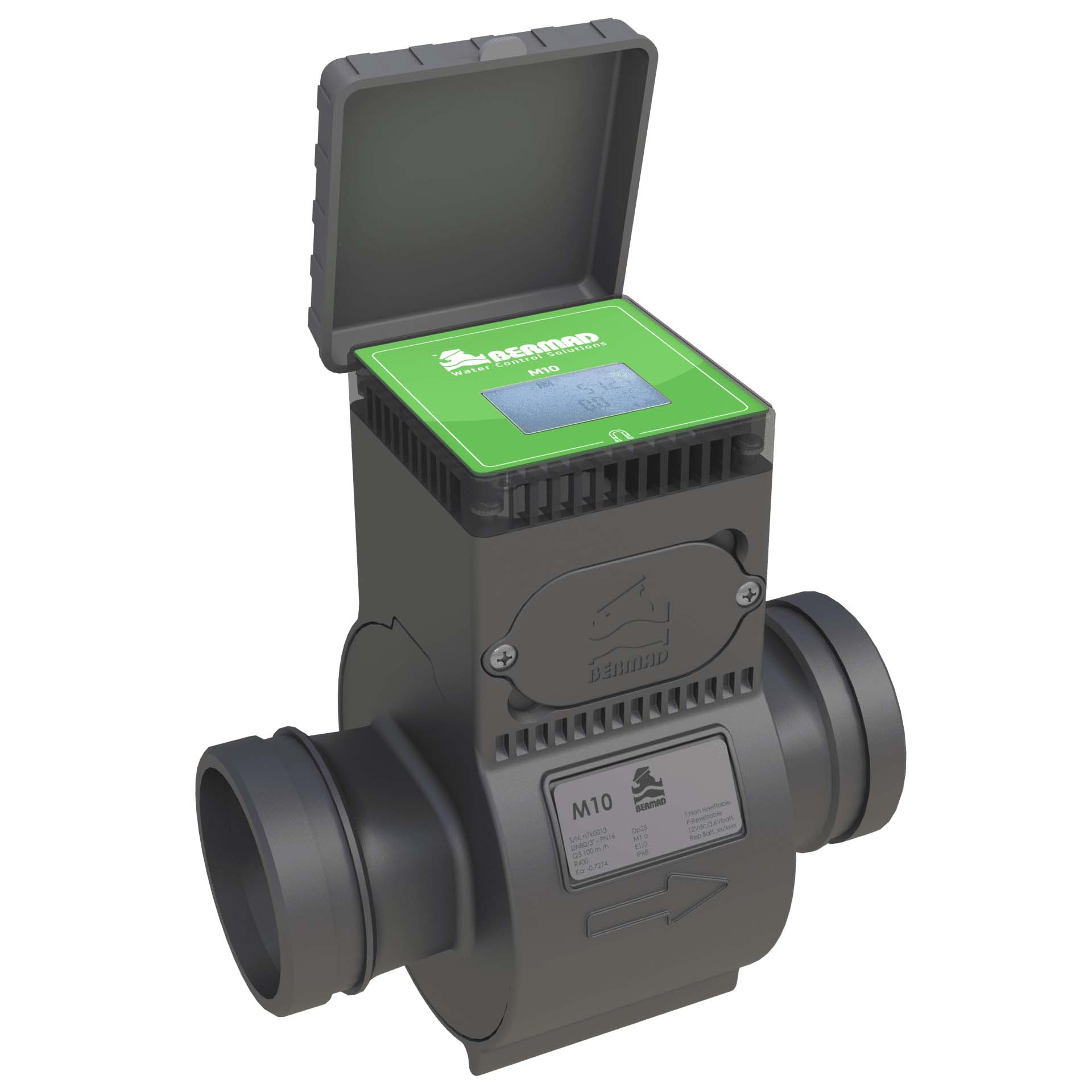 Light Weight Composite Electromagnetic Flow Meter – Model M10