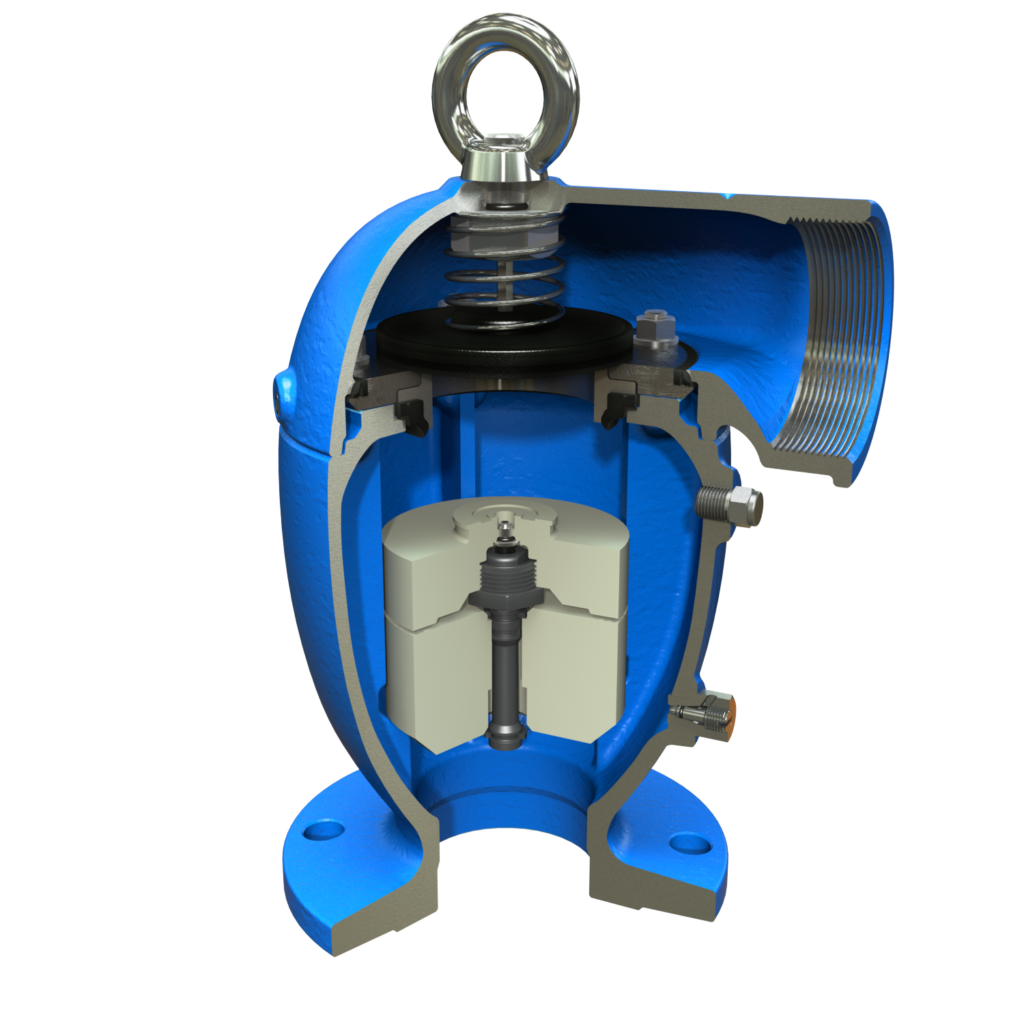 WW-C70-IP-S Air Release Valve c/w Inflow Protection